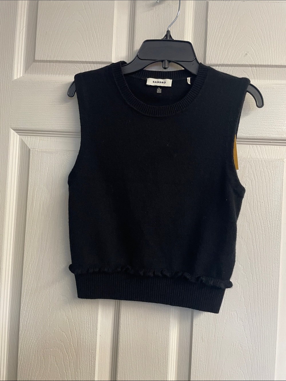 Emie Ruffled Cropped Sweater - Picture 4 of 6